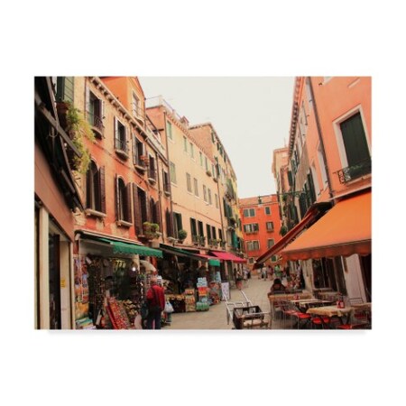 Les Mumm 'Market In Venice' Canvas Art,35x47